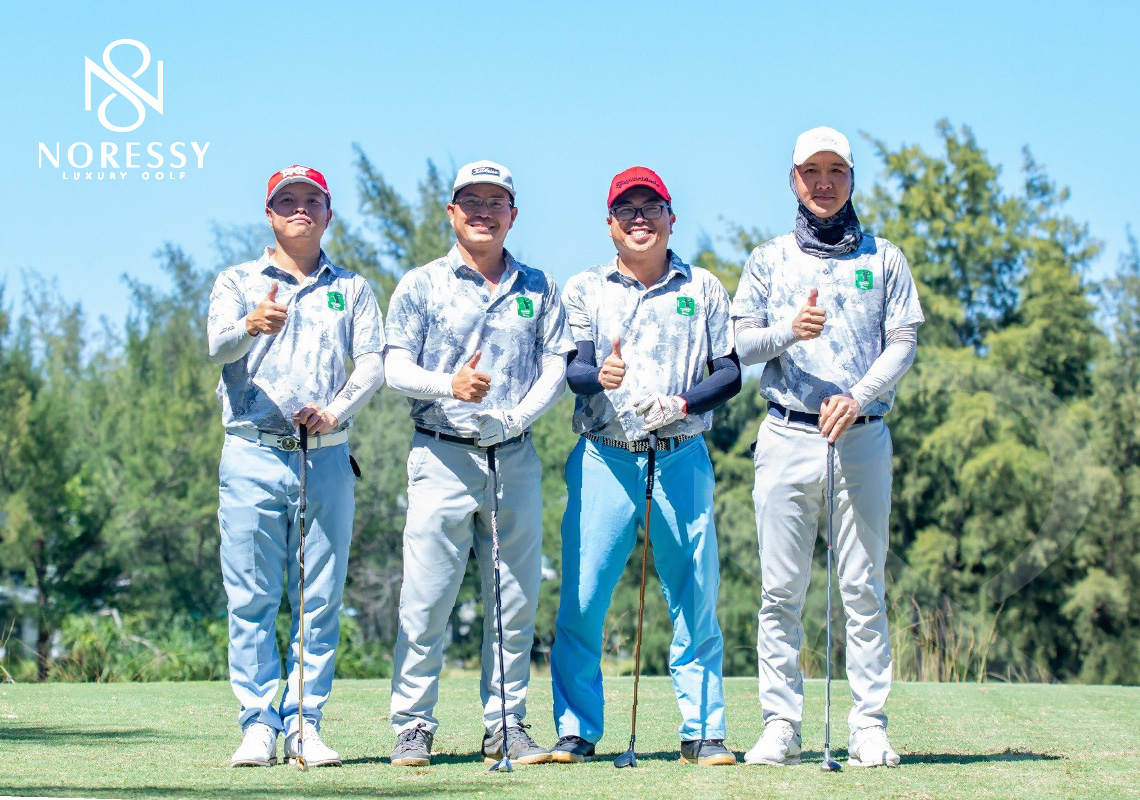 Noressy - nhà cung cấp đồng phục golf cho hơn 100 Câu lạc bộ