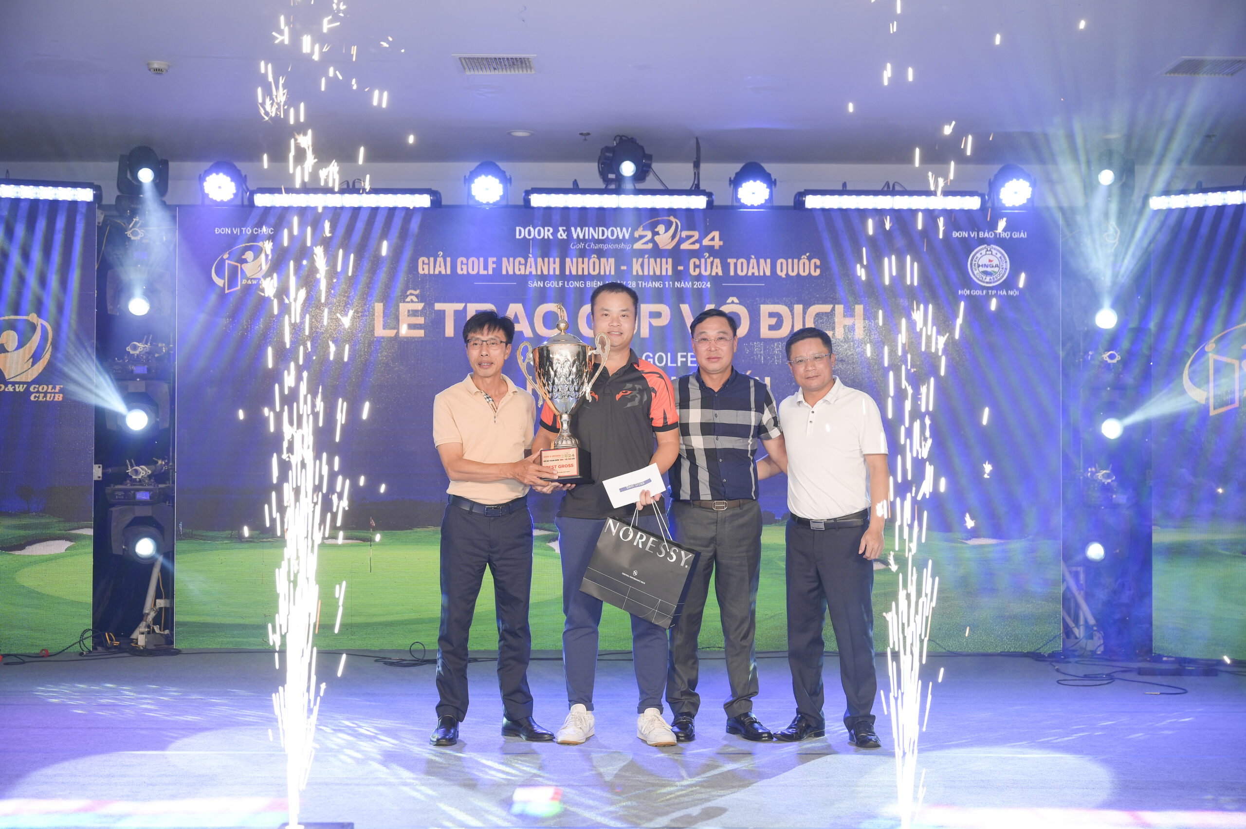 Tại giải đấu Golfer Hoàng Anh Tuấn đã xuất sắc giành ngôi vô địch