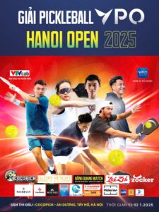 GIẢI ĐẤU PICKLEBALL VPO 2025_MỞ MÀN